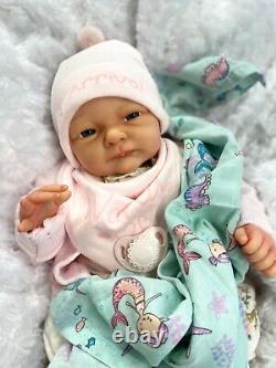 Reborn Baby Girl Art Doll Selina Scherer Authentic Reborn Uk Artist