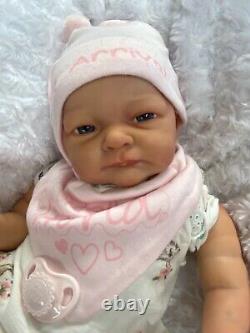 Reborn Baby Girl Art Doll Selina Scherer Authentic Reborn Uk Artist