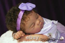 Reborn Baby Girl Ashia By Laura Lee/mimadollsl. Editionnewborndollsiioracrib