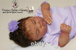 Reborn Baby Girl Ashia By Laura Lee/mimadollsl. Editionnewborndollsiioracrib