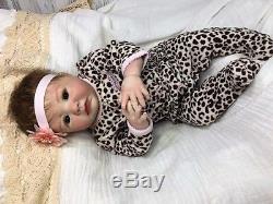 Reborn Baby Girl Aubrey Doll Therapy for People with Alzheimers & Caregivers