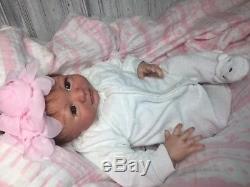 Reborn Baby Girl Aubrey Doll Therapy for People with Alzheimers & Caregivers