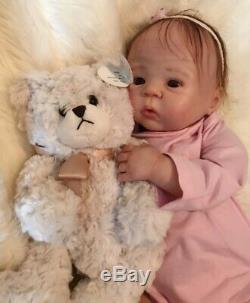 Reborn Baby Girl BAILEY by SANDY FABER BOOBOO DOLL Child Friendly Low Price