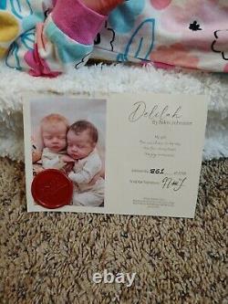 Reborn Baby Girl Delilah by Nikki Johnston Limited Edition Realistic Doll