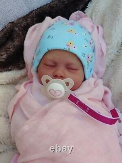 Reborn Baby Girl Delilah by Nikki Johnston Realistic Lifelike Doll Limited Ed