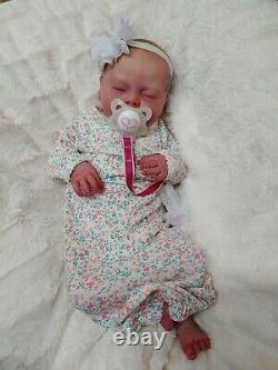 Reborn Baby Girl Delilah by Nikki Johnston Realistic Lifelike Doll Limited Ed