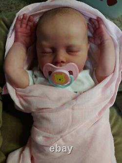 Reborn Baby Girl Delilah by Nikki Johnston Realistic Lifelike Doll Limited Ed