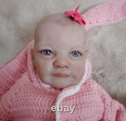 Reborn Baby Girl Doll 22 Inch 7. Lb