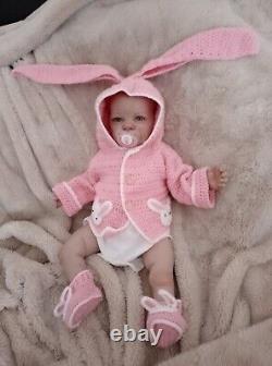 Reborn Baby Girl Doll 22 Inch 7. Lb