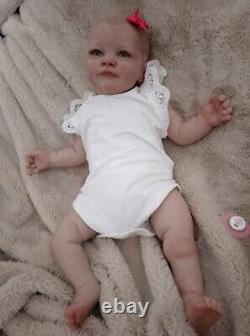 Reborn Baby Girl Doll 22 Inch 7. Lb