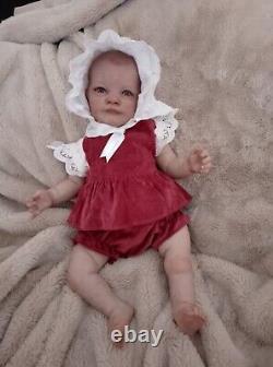 Reborn Baby Girl Doll 22 Inch 7. Lb