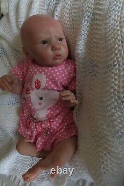 Reborn Baby Girl Doll, Ellie Sue By Bonnie Brown