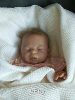 Reborn Baby Girl Doll, Leelou By Cassie Brace