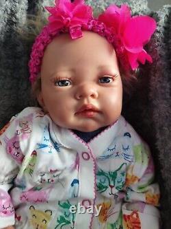 Reborn Baby Girl Doll Mary shortle