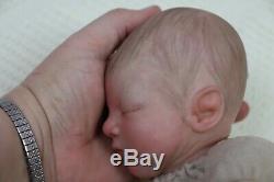 Reborn Baby Girl Doll Preemie Premature 13 Caleb Boneham By Artist Of 9yrs Ghsp