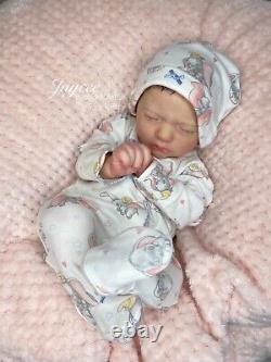 Reborn Baby Girl Doll RealBorn Jaycee COA By UK Artist, Sara Jeffery