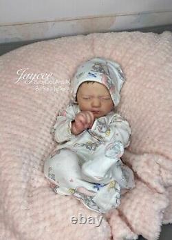 Reborn Baby Girl Doll RealBorn Jaycee COA By UK Artist, Sara Jeffery