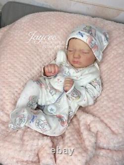 Reborn Baby Girl Doll RealBorn Jaycee COA By UK Artist, Sara Jeffery