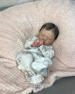 Reborn Baby Girl Doll RealBorn Jaycee COA By UK Artist, Sara Jeffery