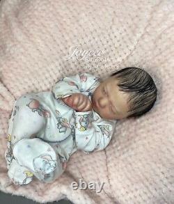 Reborn Baby Girl Doll RealBorn Jaycee COA By UK Artist, Sara Jeffery