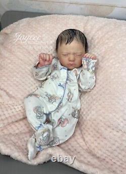 Reborn Baby Girl Doll RealBorn Jaycee COA By UK Artist, Sara Jeffery