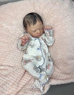 Reborn Baby Girl Doll RealBorn Jaycee COA By UK Artist, Sara Jeffery