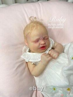 Reborn Baby Girl Doll RealBorn Ruby by UK Artist