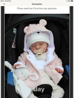Reborn Baby Girl Doll Ruby by Cassie Brace Little Sunshine Nursery