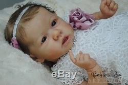 Reborn Baby Girl Doll Saskia by Bonnie Brown