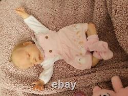 Reborn Baby Girl Doll Willa Sculpt By Cassie Brace