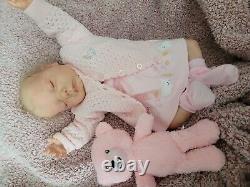 Reborn Baby Girl Doll Willa Sculpt By Cassie Brace