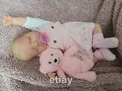 Reborn Baby Girl Doll Willa Sculpt By Cassie Brace