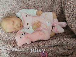 Reborn Baby Girl Doll Willa Sculpt By Cassie Brace