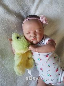 Reborn Baby Girl Evangeline by Laura Lee Eagles LLE Realistic Newborn Doll Cute