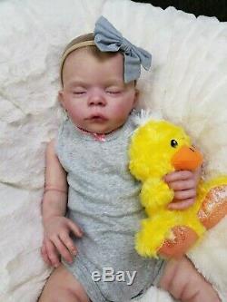 Reborn Baby Girl Haley by Laura Tuzio Ross Limited Edition Lifelike Doll