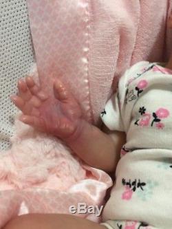 Reborn Baby Girl Journey LLE PROTOTYPE Ultra Realistic Newborn Baby Doll