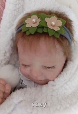 Reborn Baby Girl Kyrie Realborn Doll Newborn By Perrywinkles Nursery 41b 14oz