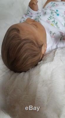 Reborn Baby Girl LAILA Realborn Sculpt Bountiful Baby Lifelike Doll COA