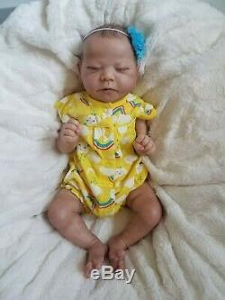 Reborn Baby Girl Limited Edition CHASE by Bonnie Brown Biracial Ethnic Doll