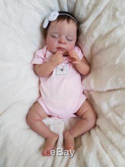 Reborn Baby Girl Limited Edition ZOEY by Cassie Brace Ultra Realistic Doll