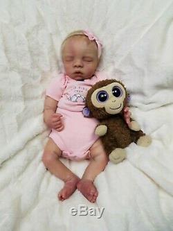 Reborn Baby Girl MEGAN Bountiful Baby Preemie Small Newborn Lifelike Doll