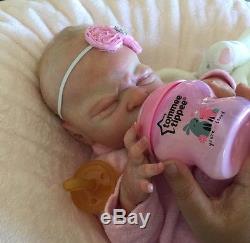 Reborn Baby Girl MIRACLE Laura Lee Eagles Sold Out LE Realistic Newborn Doll