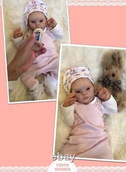 Reborn Baby Girl Newborn MATILDA by BONNIE SIEBEN LE WithCOA! Lil' Loves Nursery