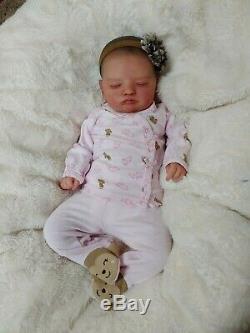 Reborn Baby Girl ROSALIE by Olga Auer Limited Edition Realistic Newborn Doll