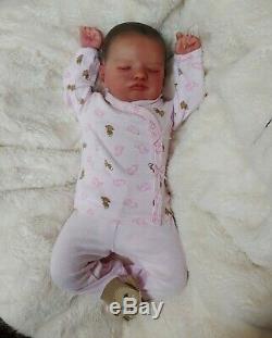 Reborn Baby Girl ROSALIE by Olga Auer Limited Edition Realistic Newborn Doll