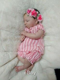 Reborn Baby Girl Realborn Alexa Bountiful Baby Lifelike Realistic Doll