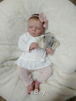 Reborn Baby Girl Realborn Alexa Bountiful Baby Lifelike Realistic Doll