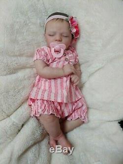 Reborn Baby Girl Realborn Alexa Bountiful Baby Lifelike Realistic Doll