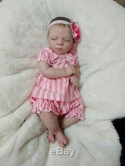 Reborn Baby Girl Realborn Alexa Bountiful Baby Lifelike Realistic Doll