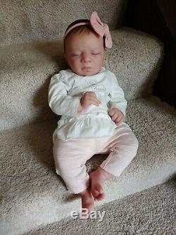 Reborn Baby Girl Realborn Alexa Bountiful Baby Lifelike Realistic Doll